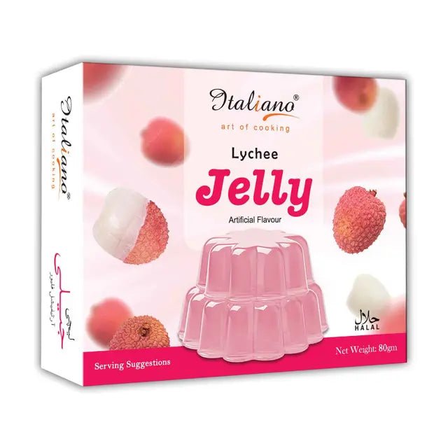 Italiano Lychee Jelly 80g - Win Bachat