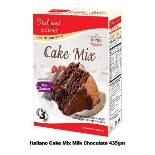 Italiano Milk Chocolate Cake Mix 435g - Win Bachat