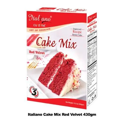 Italiano Red Velvet Cake Mix 430g - Win Bachat