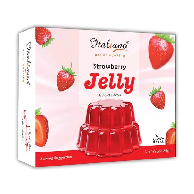 Italiano Strawberry Jelly 80g - Win Bachat
