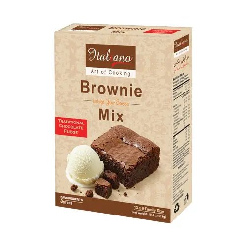 Italiano Traditional Chocolate Fudge Brownie Mix 510g - Win Bachat