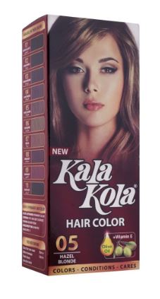 KALA KOLA HAIR COLOUR 05 HAZEL BLONDE - Win Bachat