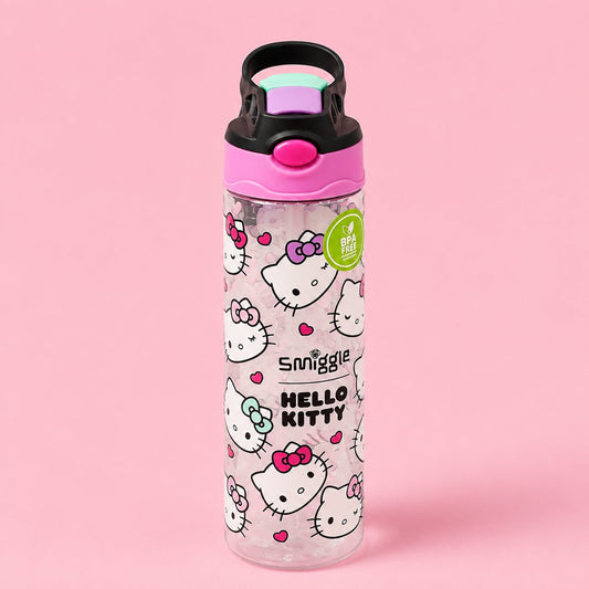Kids Hello Kitty Plastic Flip Top Bottle - Win Bachat