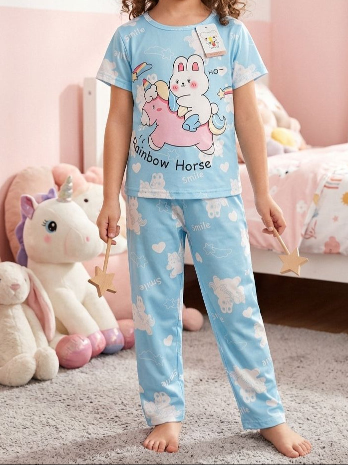 KIDS NIGHT FOR BABY WEAR SHIRT + SHORT - COTTON - Win Bachat