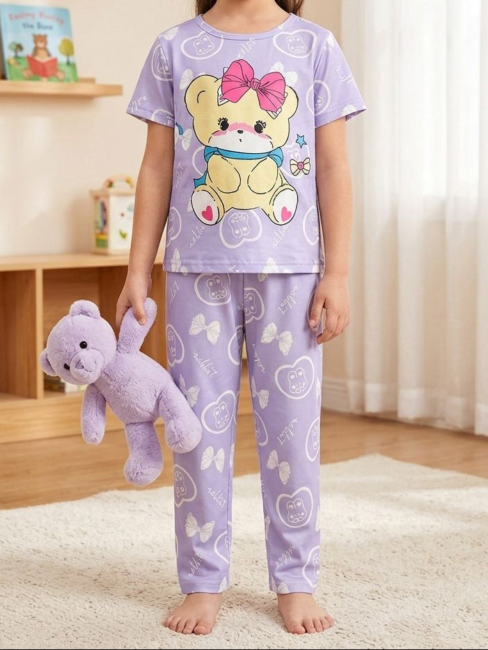 KIDS NIGHT FOR BABY WEAR SHIRT + SHORT - COTTON - Win Bachat