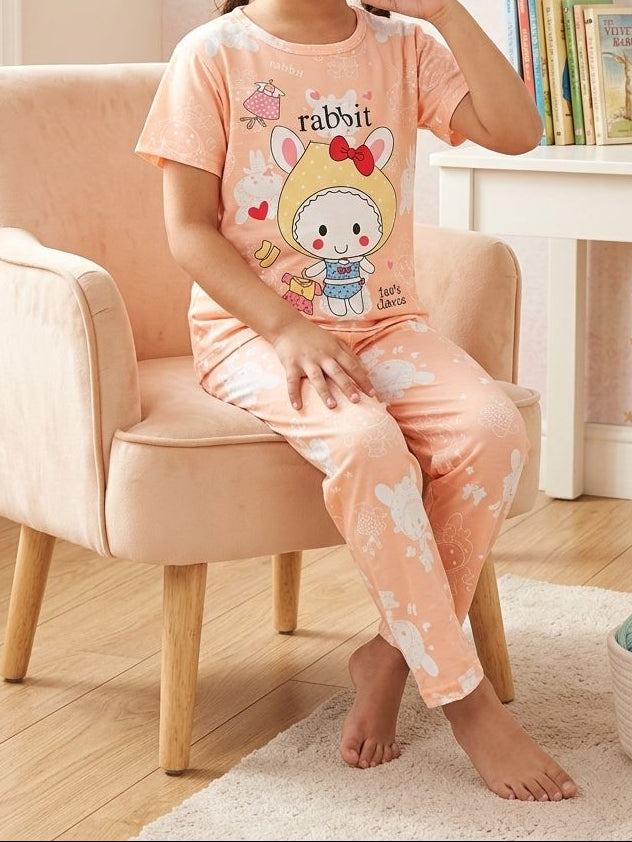 KIDS NIGHT FOR BABY WEAR SHIRT + SHORT - COTTON - Win Bachat