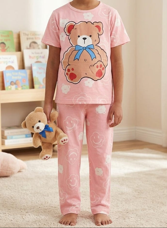 KIDS NIGHT FOR BABY WEAR SHIRT + SHORT - COTTON - Win Bachat