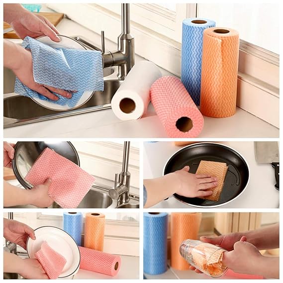 Kitchen wipes roll (pack of 50) - Win Bachat