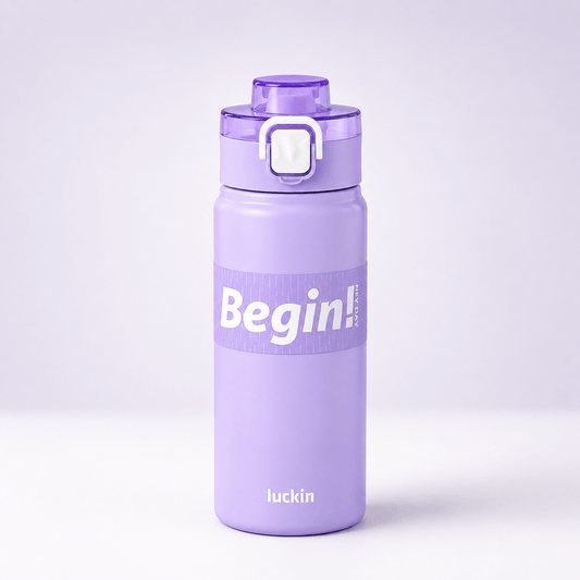 Lavender Premium Flip Lock Bottle - Win Bachat