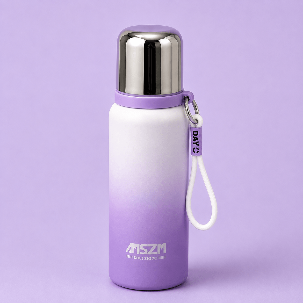 Lavender SoftTone Vacuum Bottle - Win Bachat