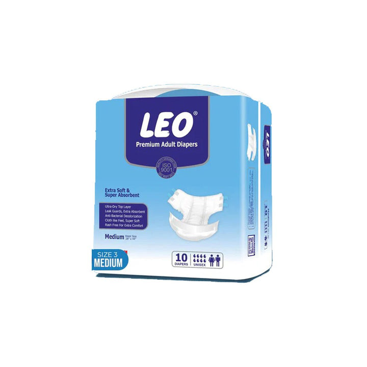 Leo Adult Diaper - (M) - Win Bachat