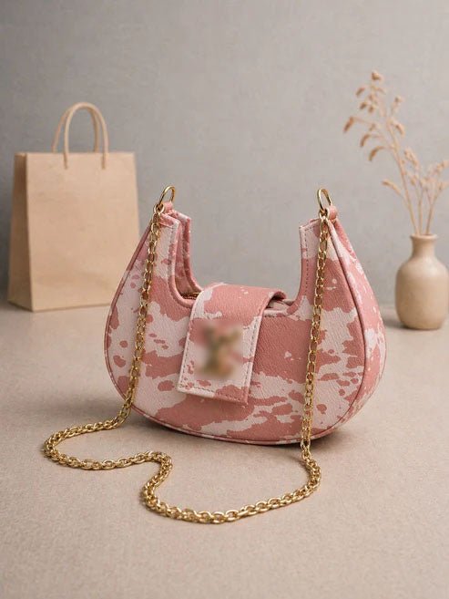 LV COW PRINT HALFMOON BAGS - HB022 - 2 - Win Bachat