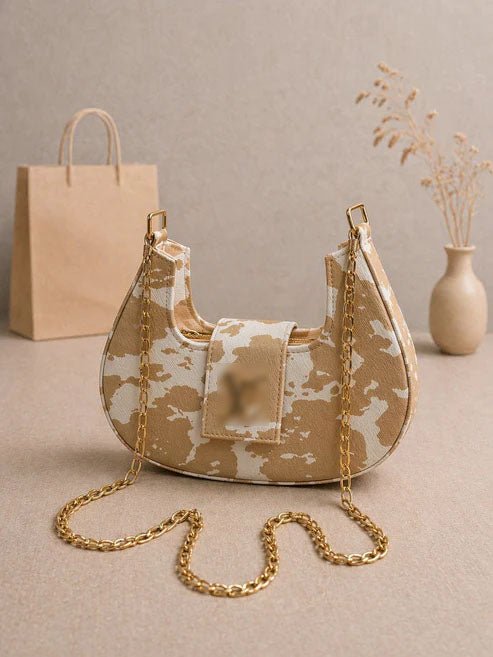 LV COW PRINT HALFMOON BAGS - HB022 - 5 - Win Bachat