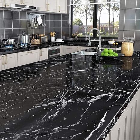 MARBLE STICKER (BLACK & WHITE) - Win Bachat