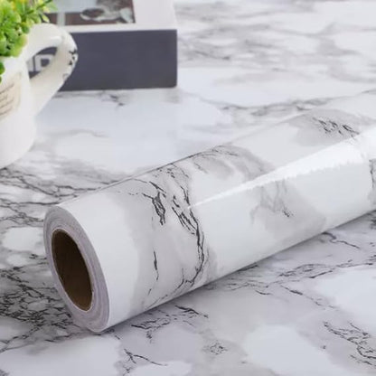 MARBLE STICKER (WHITE & BLACK) - Win Bachat