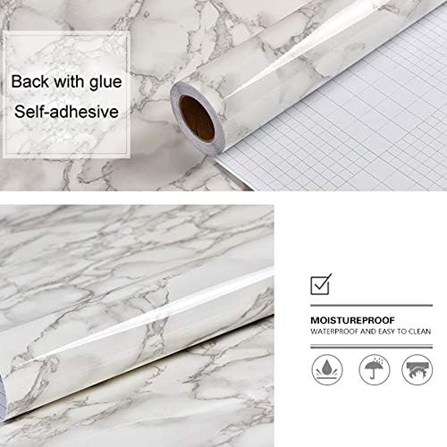 MARBLE STICKER (WHITE & BLACK) - Win Bachat