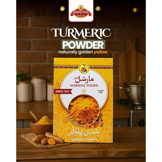 MARSHAL FOODS TURMERIC BOX - 100GM - Win Bachat
