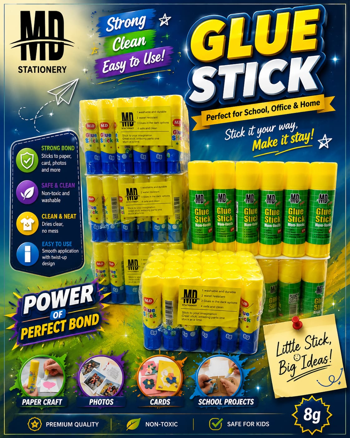 Md Glue Stick 8Grm Super Quality - Win Bachat