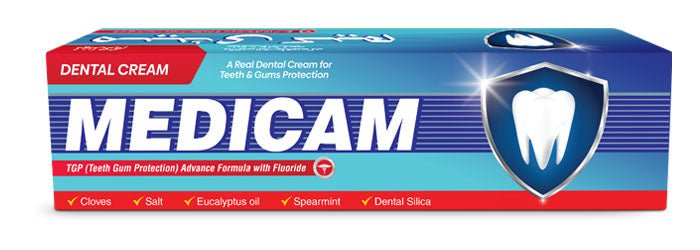 MEDICAM TOOTHPASTE - 140GM - Win Bachat