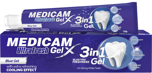 MEDICAM ULTRA FRESH 125G BLUE GEL - Win Bachat