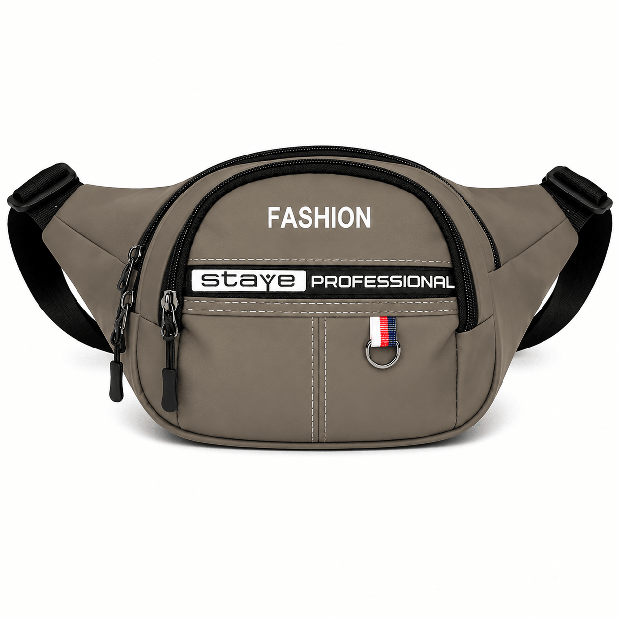 Men�S Waist Bag Stylish Nylon Fanny Pack Waterproof Crossbody Belt Bag - Brown - Win Bachat