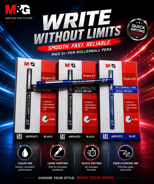 Mg Si Roller Pen 0.5 & 0.7 Each - Win Bachat