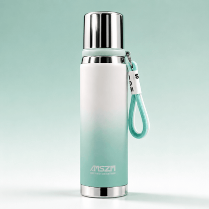 Mint Matte Finish Stainless Steel Bottle - Win Bachat