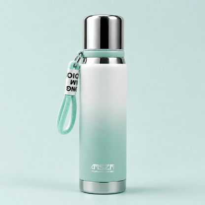 Mint Matte Finish Stainless Steel Bottle - Win Bachat