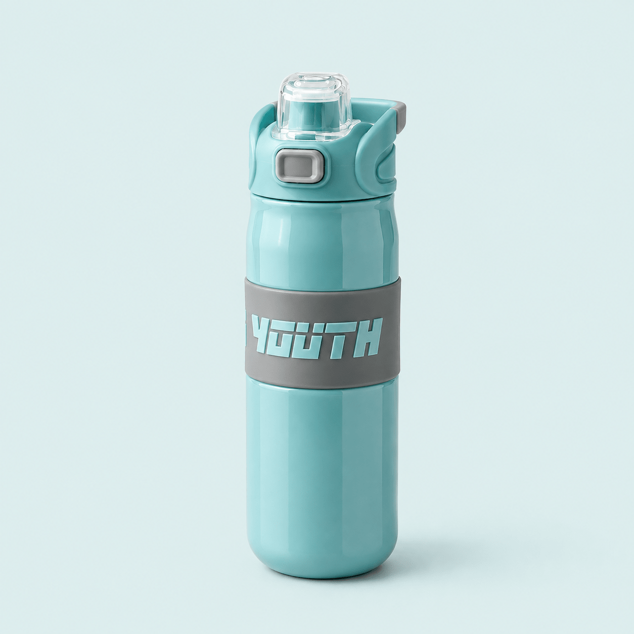 Mint Push-Button Flip Top Bottle - Win Bachat