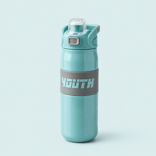Mint Push-Button Flip Top Bottle - Win Bachat