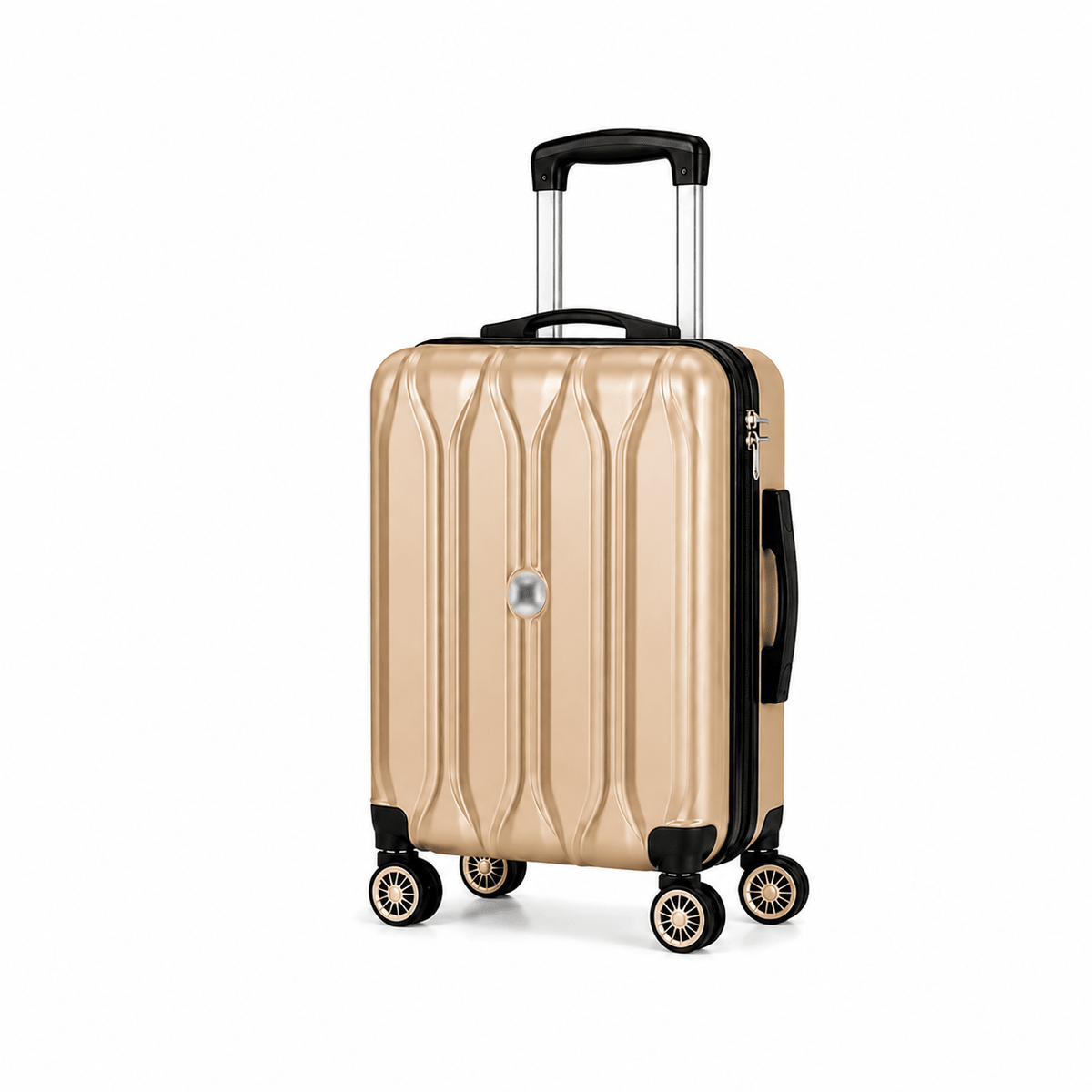 Modern Hard-Shell Spinner Suitcase - Copper - 20 Inch (Small) - Win Bachat