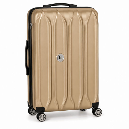 Modern Hard-Shell Spinner Suitcase � Copper - Win Bachat