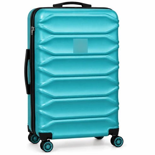 Modern Hard-Shell Spinner Suitcase - Light Blue - 20 Inch (Small) - Win Bachat