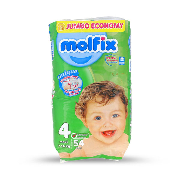 Molfix Diaper Jumbo 54S # 4 - Win Bachat