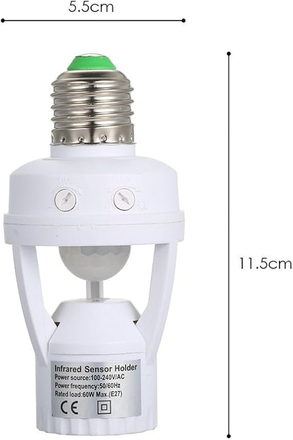 Motion sensor bulb holder - Win Bachat