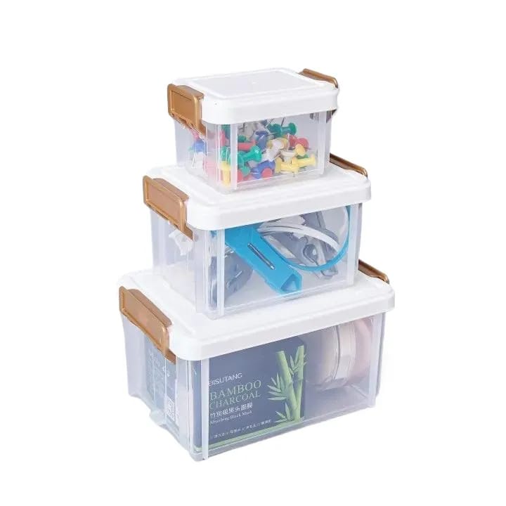 MULTI PURPOSE STORAGE BOX (PACK OF 3) - Win Bachat
