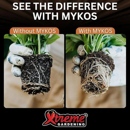 MYKOS Pure Mycorrhizal Inoculant – 100 g Root Enhancer - Win Bachat