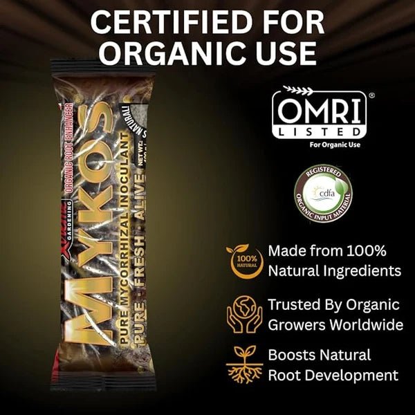 MYKOS Pure Mycorrhizal Inoculant – 100 g Root Enhancer - Win Bachat