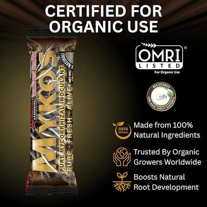 MYKOS Pure Mycorrhizal Inoculant – 100 g Root Enhancer - Win Bachat