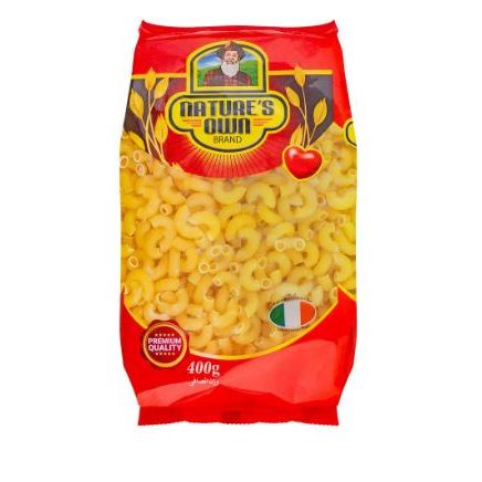 NATURES MEDIUM ELBOW PASTA - 400 GM - Win Bachat