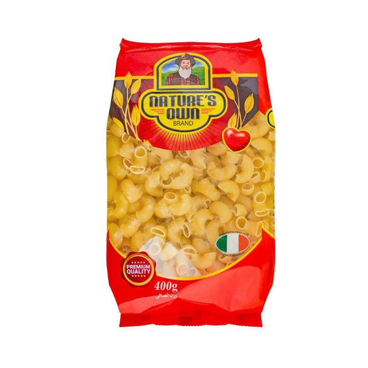 NATURES SHELL BIG ELBOW PASTA - 400 GM - Win Bachat