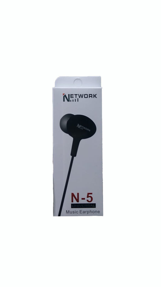 Network N-5 Universal Wired Music Earphone - Win Bachat