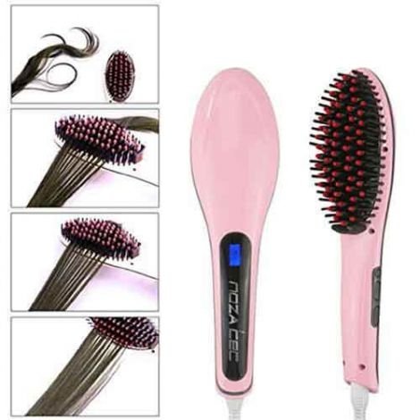 New Fast Hair Straightener Brush - Win Bachat