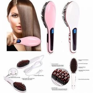 New Fast Hair Straightener Brush - Win Bachat