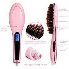 New Fast Hair Straightener Brush - Win Bachat
