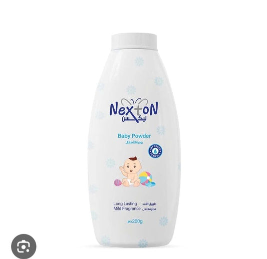 Nexton Baby Powder 350g - White - Win Bachat