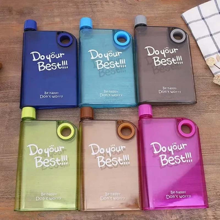 Note Book Water Bottle - Win Bachat