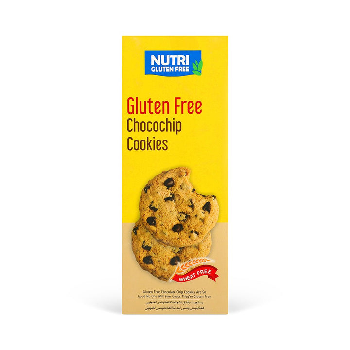 Nutri Gluten Oats Cookies G.F Chocochip 100gm - Win Bachat