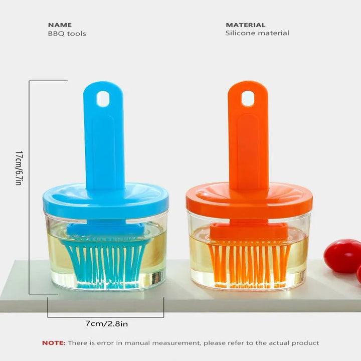Oil Bottle with silicone brush - Win Bachat