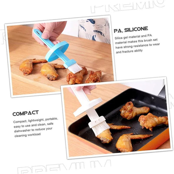 Oil Bottle with silicone brush - Win Bachat